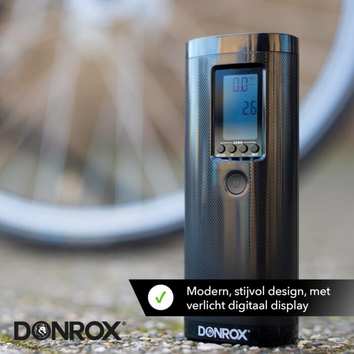 Donrox Boreas modern, stijlvol design met verlicht digitaal display